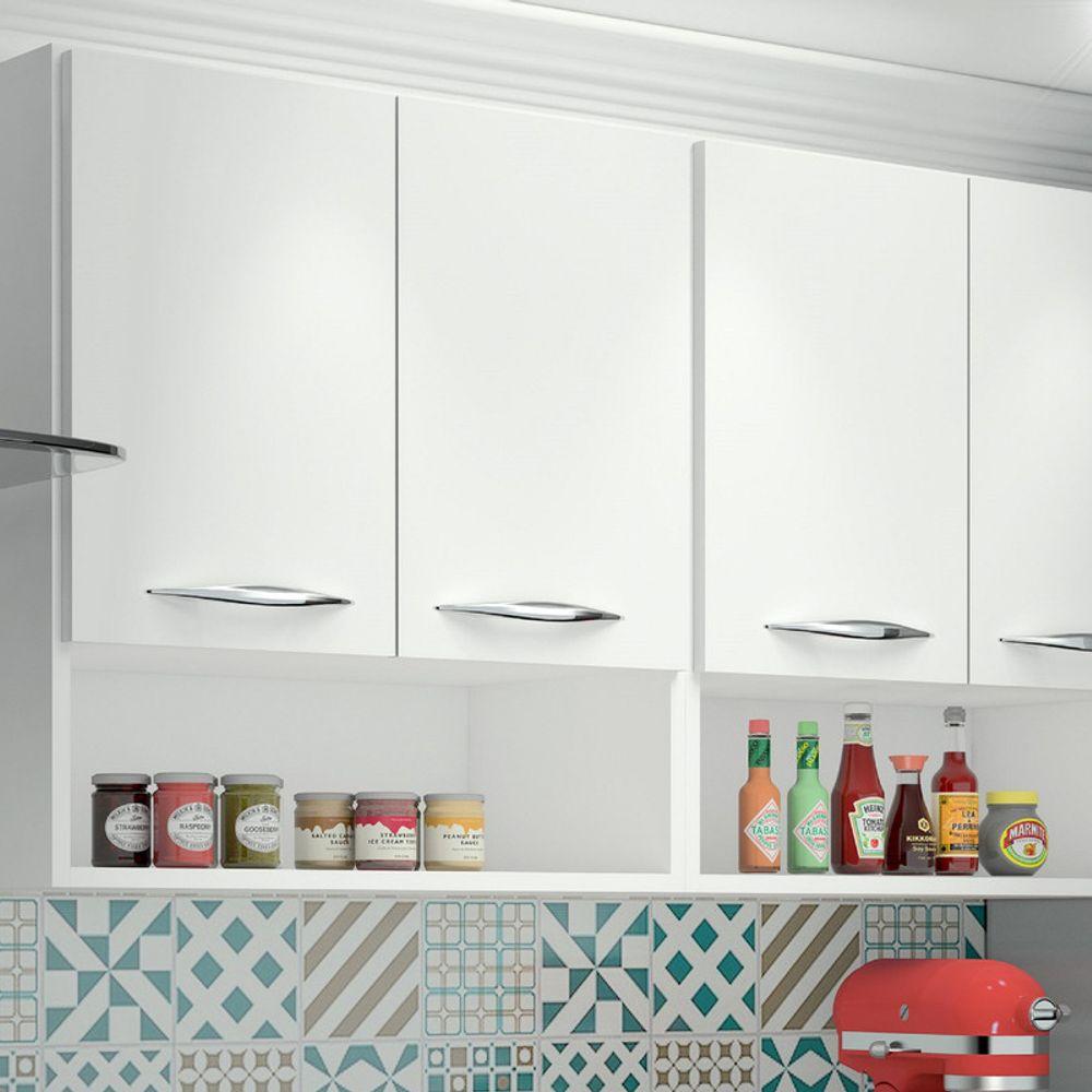 Miniatura Armário Módulo Aéreo 4 Portas 1,20m Parede Lavanderia