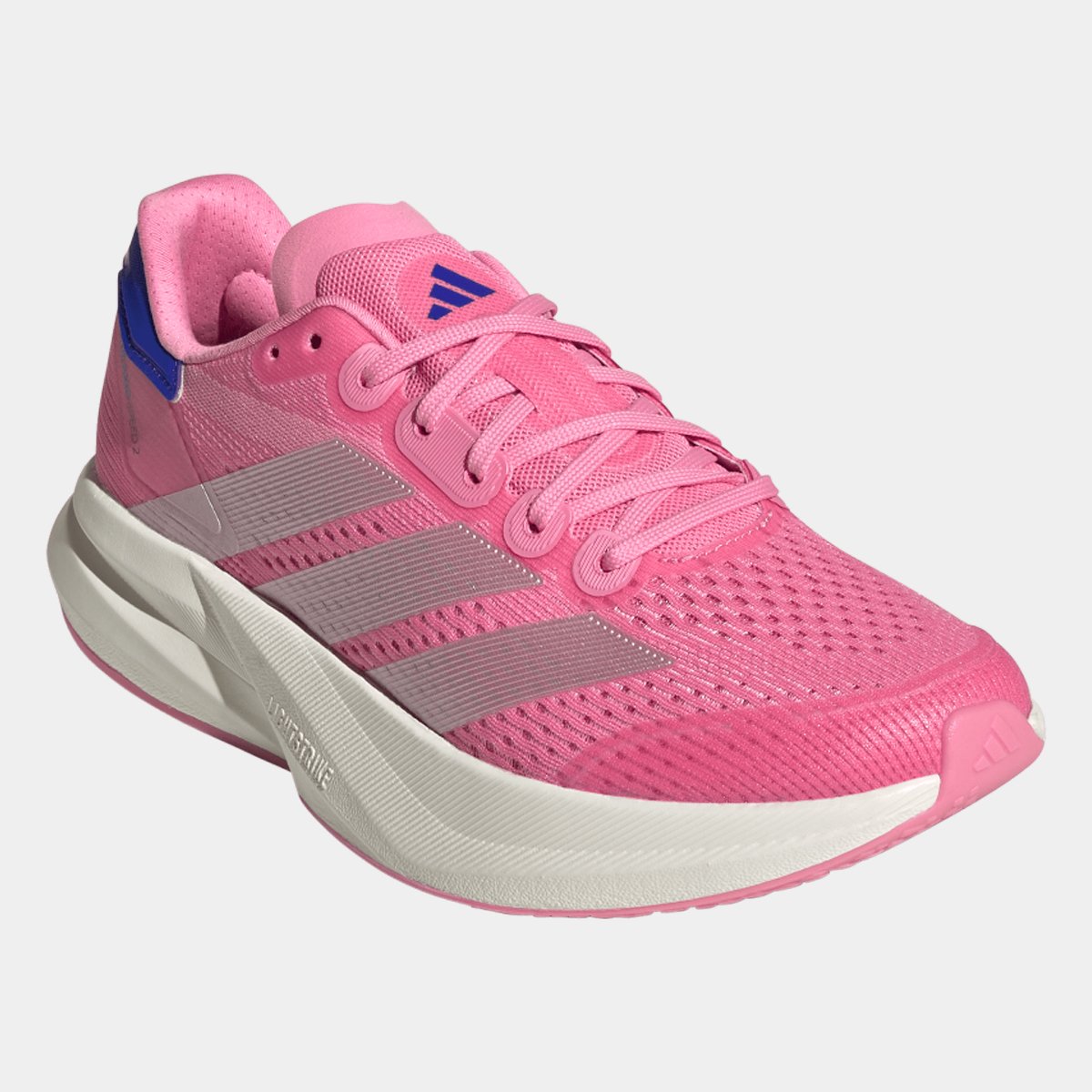 Miniatura Tênis Adidas Duramo Speed 2 Feminino Rosa+Branco - 34