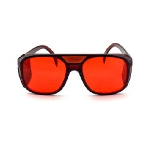 Miniatura Oculos Para Protecao Laser 532Nm Vermelho -