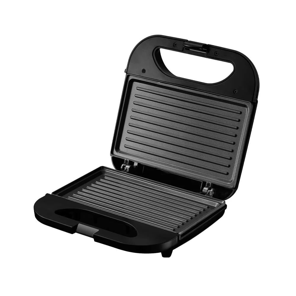 Miniatura Grill e Sanduicheira Elétrica Amvox AMS 500 Black - 750W 220V