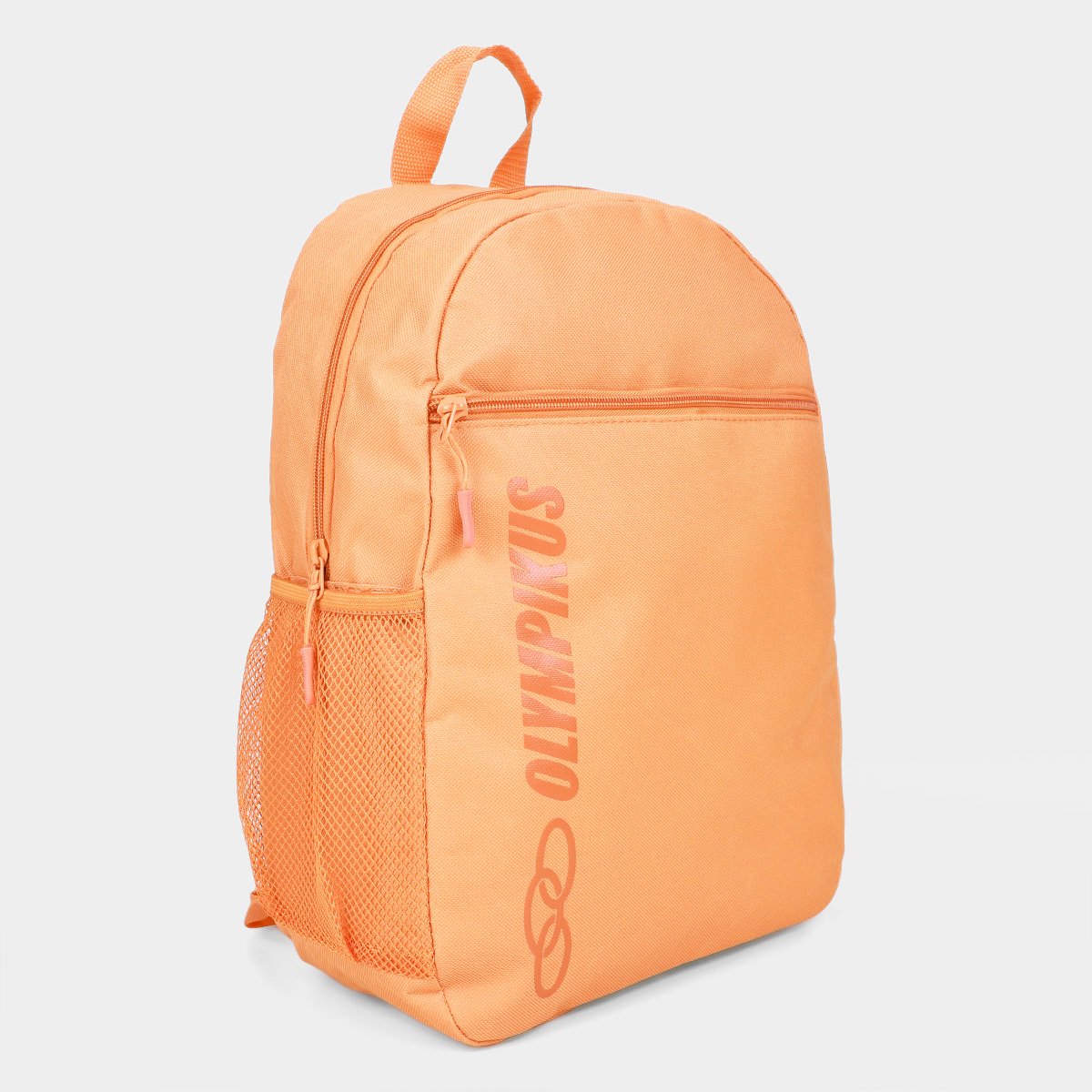 Miniatura Kit Mochila Olympikus 16L + Estojo Laranja Claro