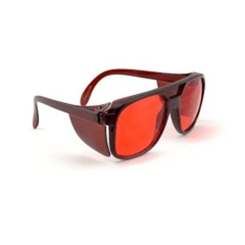 Miniatura Oculos Para Protecao Laser 532Nm Vermelho -