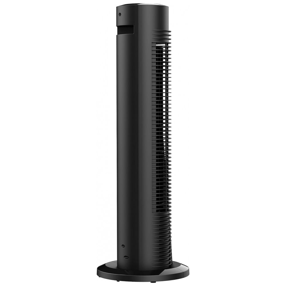 Miniatura Ventilador de Torre com Controle Remoto, Silencioso, Oscila até 70, Temporizador e 4 Velocidades, 110V, Vornado ...