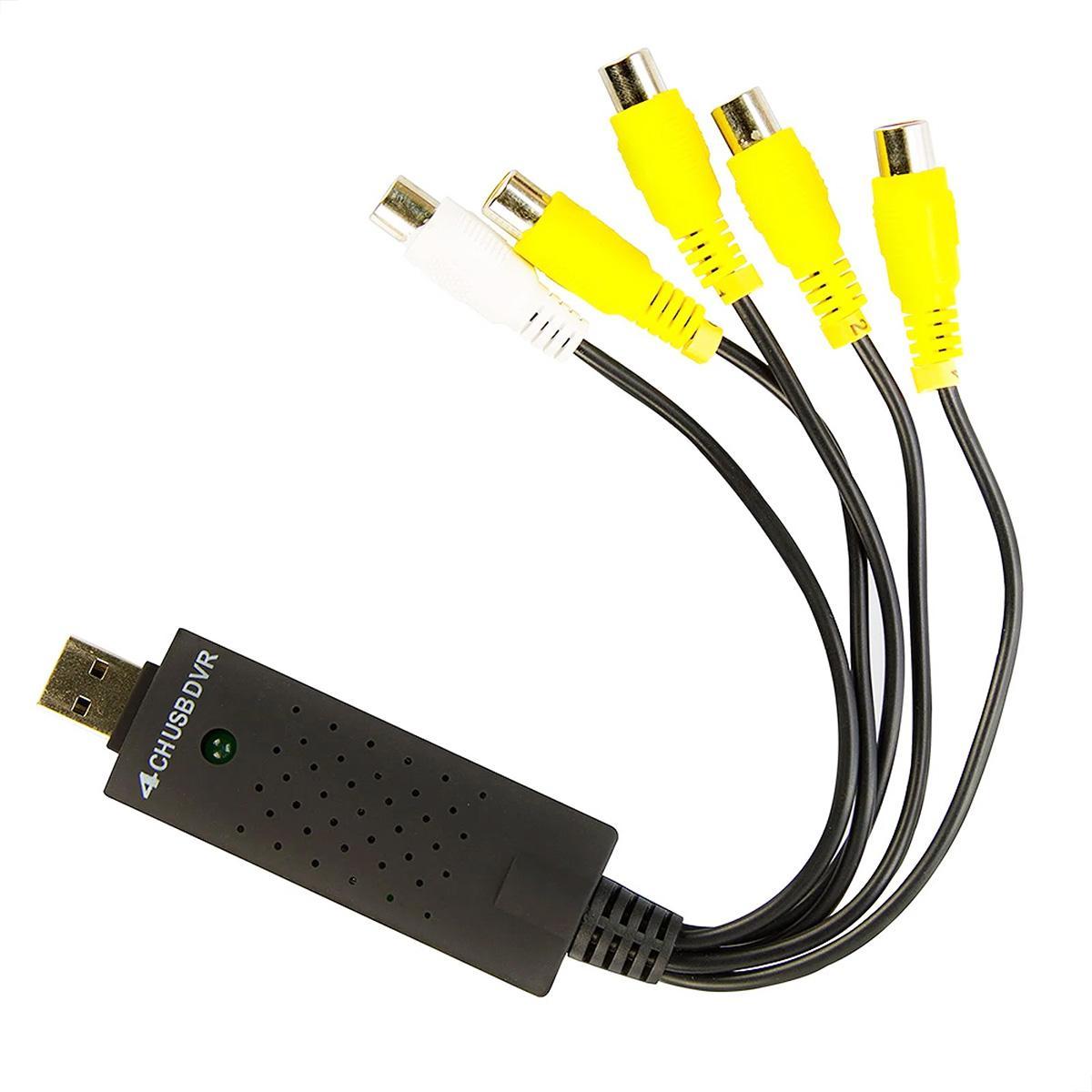 Miniatura Placa de Captura de Vídeo HD USB- Cirilo Cabos