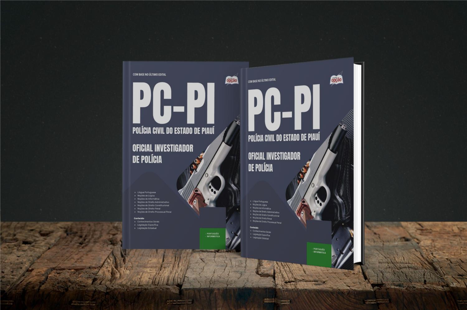 Miniatura Apostila Pc Pi 2025 - Oficial Investigador De Polícia