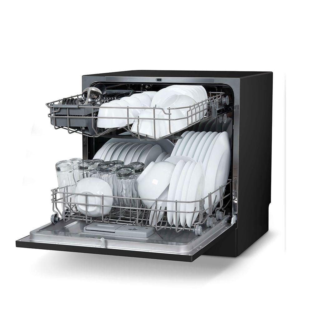 Lava Louças 8 Serviços Midea Cor Preta Dwa08p2 - 220v