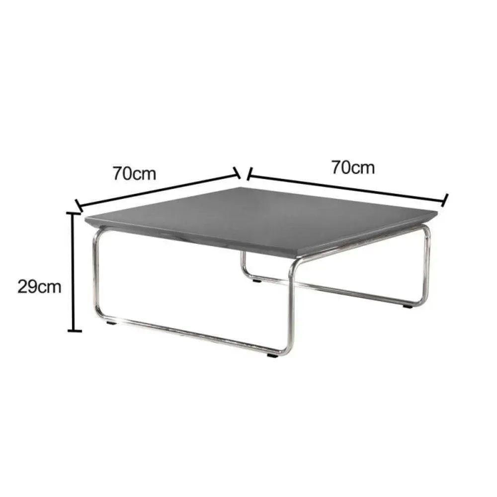 Miniatura Conjunto Mesa De Centro Kairos Larflex Cor:concreto