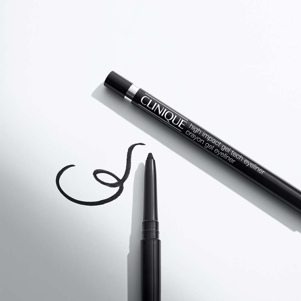 Miniatura Lápis para Olhos Clinique - High Impact Gel Tech Preto