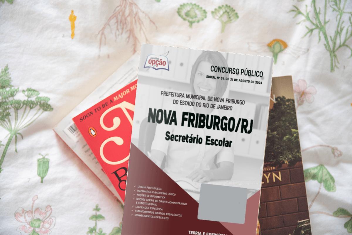 Miniatura Apostila Prefeitura Nova Friburgo Rj 2023 Secretário Escolar