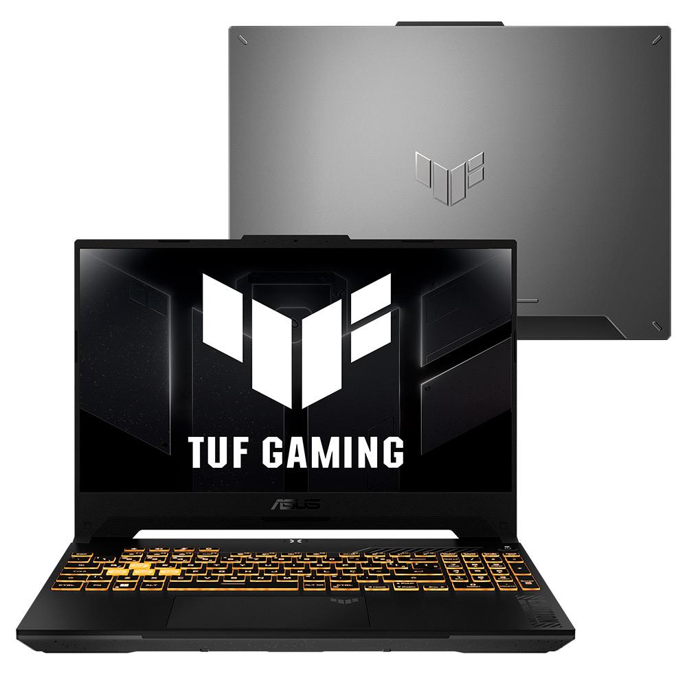 Miniatura Notebook Gamer Asus Tuf Gaming F15,Intel Core i7-13620H,16GB/512GB SSD,RTX4050,W11 Tela 15.6.6.144Hz  FX507VU-LP177W Bivolt