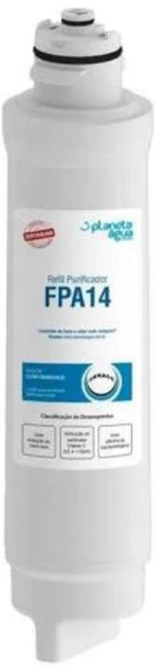 Miniatura Refil Filtro Fpa14 Especial Cod. 1162A Purificador Água