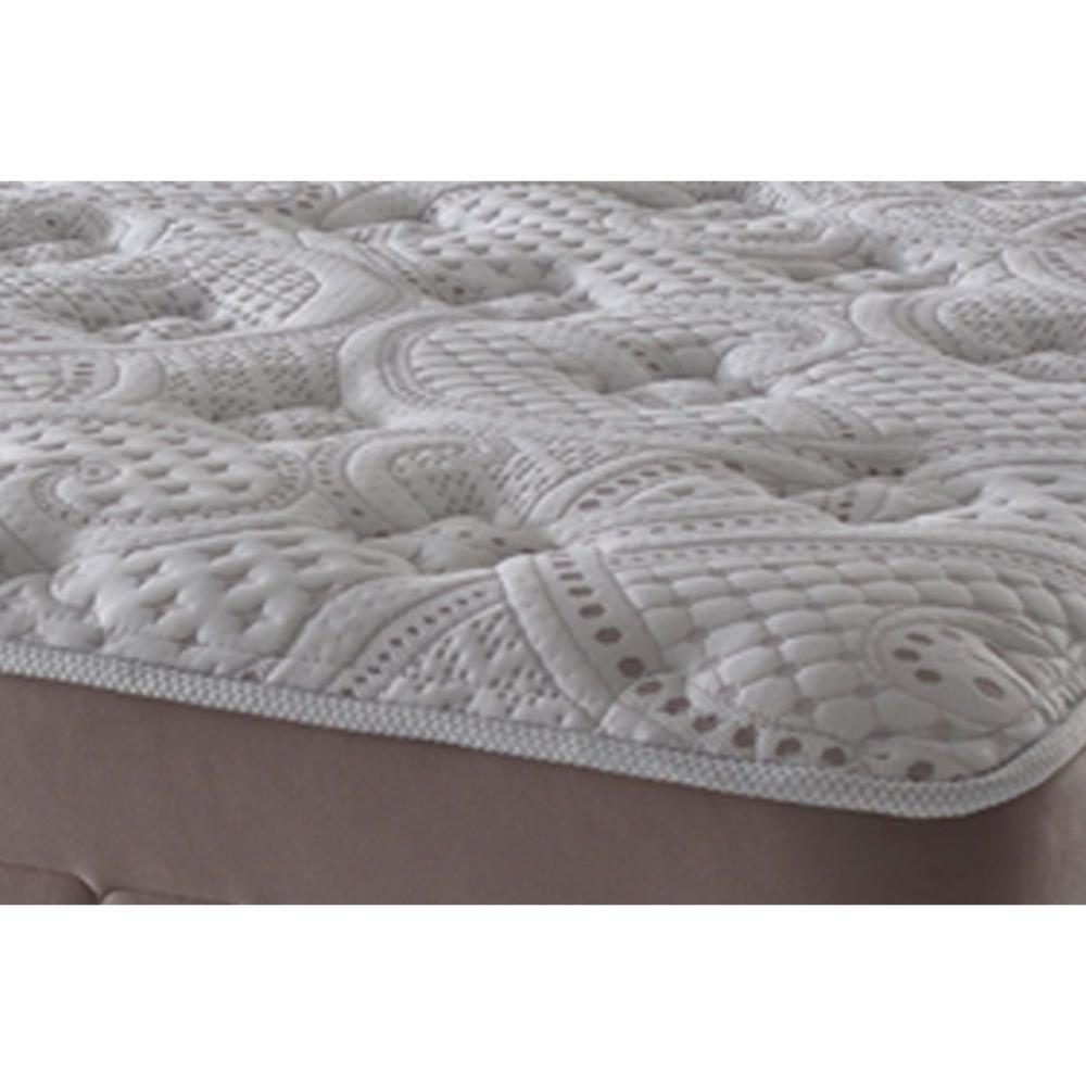Miniatura Cama Box Baú King: Colchão Molas Anjos Masterpocket Ensacadas Richesse + Base White(193X203)