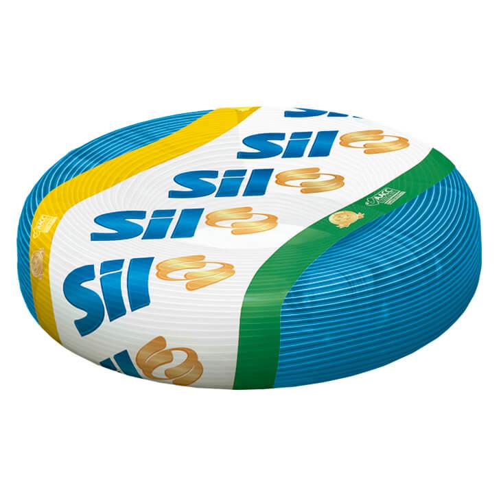 Miniatura Cabo Flexível Flexsil Sil 2,5 mm², 750V, Azul, 25 metros