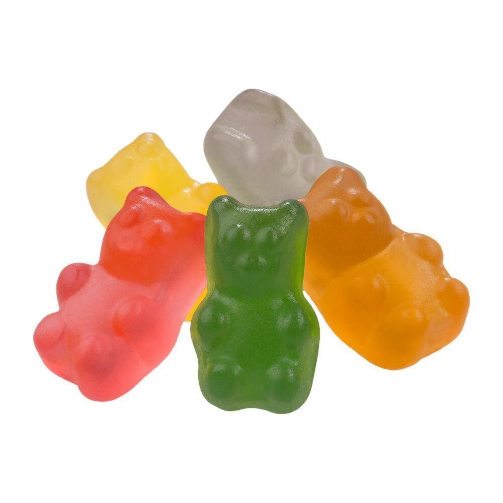 Miniatura Balas Fini Sweets Ursinhos Brilho Gelatinas Pacotão De 1kg