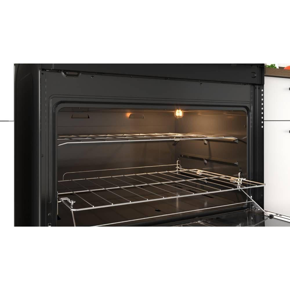 Miniatura Fogao Itatiaia Itamaster 5 Bocas Preto Tripla Chama Mesa De Vidro Bivolt (3700000331)