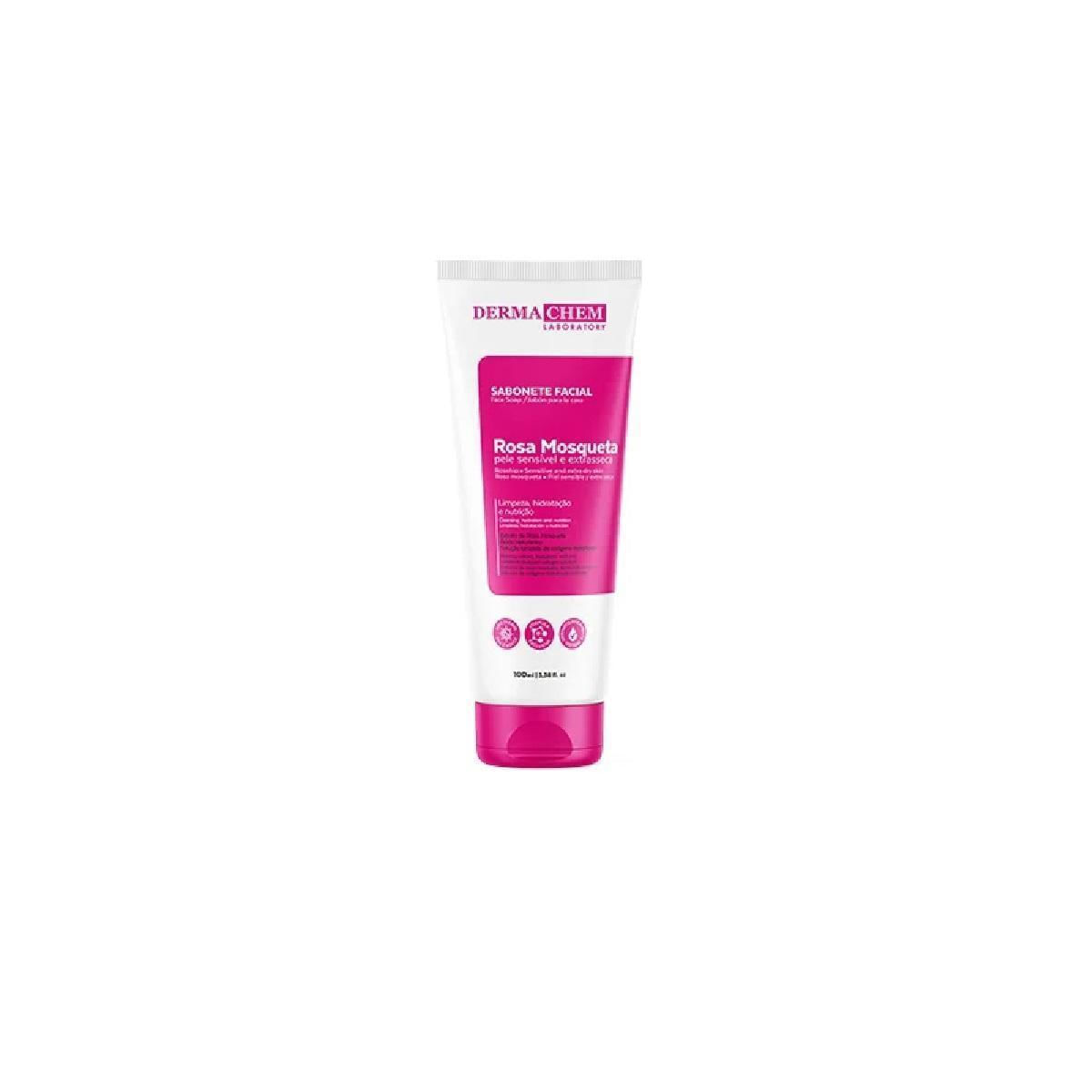 Kit Dermachem Skincare Rosa Mosqueta Protetor Solar Facial
