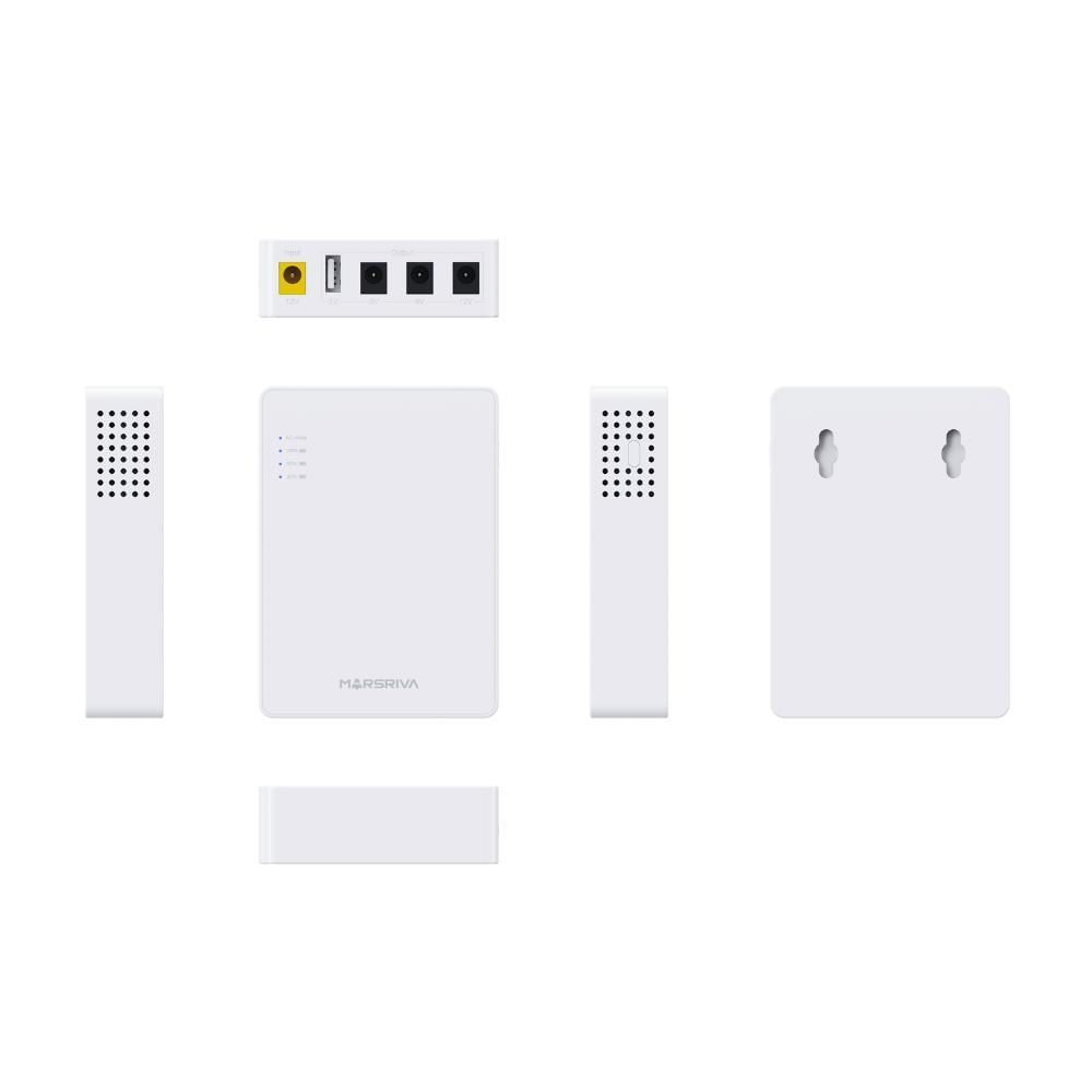 Miniatura Nobreak Mini Dc Ups Marsriva Kp3 5V/9V/12V 10.000Mah