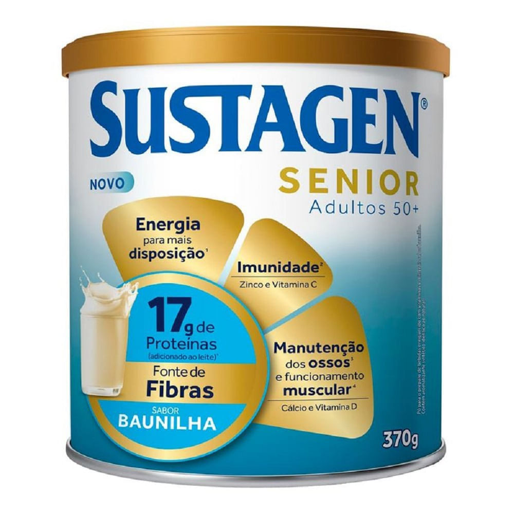 Miniatura Complemento Alimentar Sustagen Senior 50+ Baunilia 370g