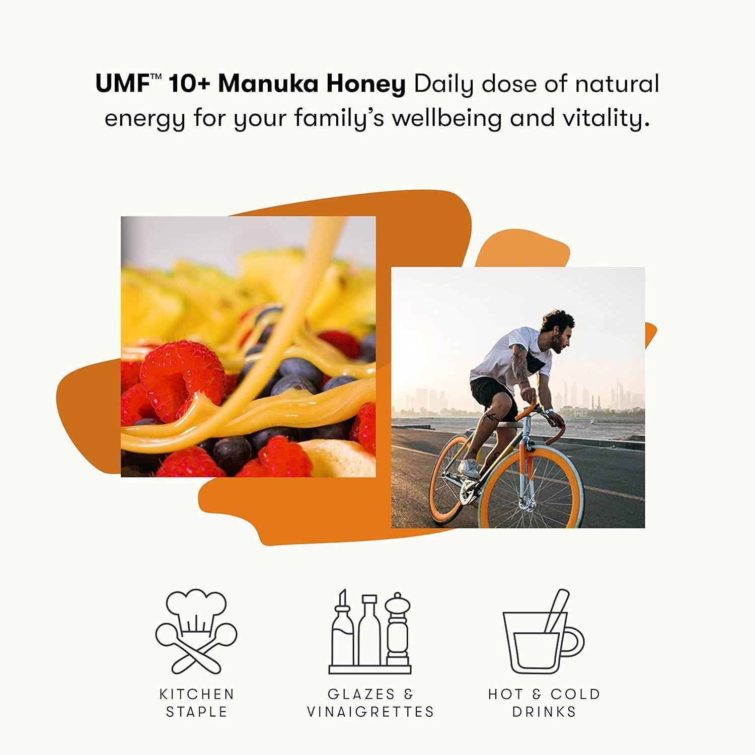 Miniatura Mel Manuka Honey Umf 10+ Mgo 263+ Nova Zelândia - 250G