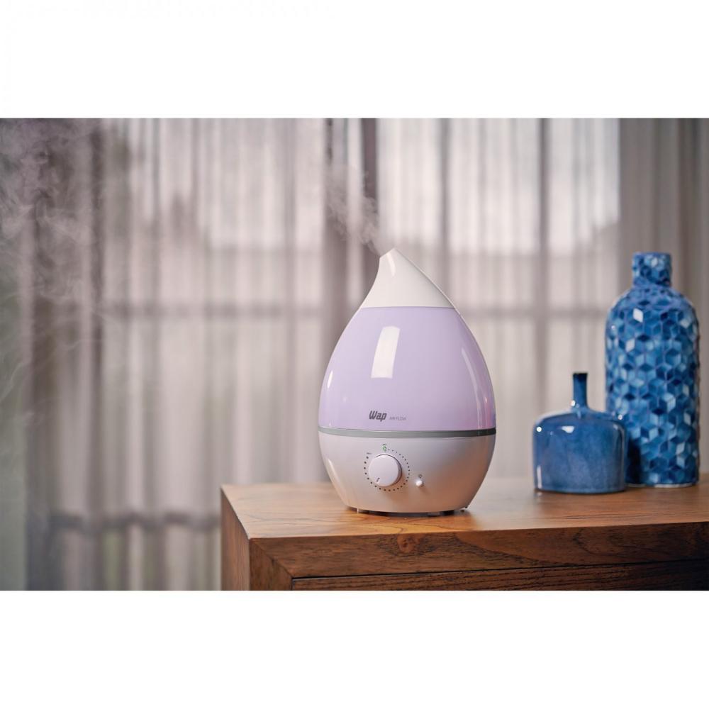 Umidificador de Ar e Difusor de Aromas Bivolt com Luminária Air Flow WAP Branco
