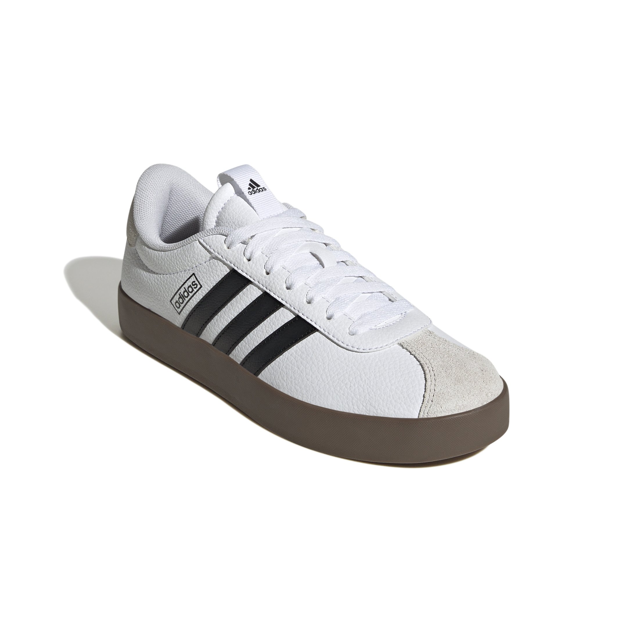 Miniatura Tênis Adidas VL Court 3.0 Feminino Branco+Preto - 34