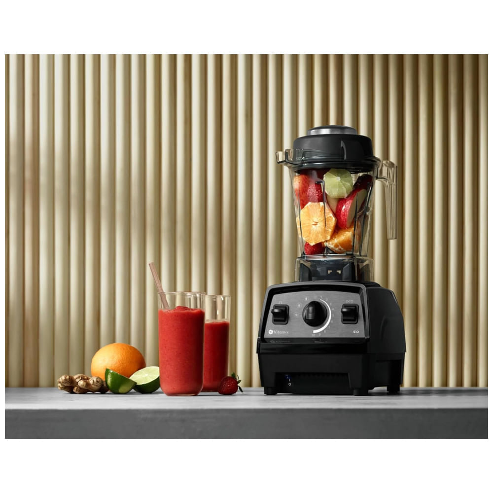 Liquidificador Profissional 1,4L com 10 Velocidades, 3 Programas Predefinidos, Função Pulsar e Livre de BPA, 110V 1380W, Vitamix Propel 510, Cinza 110v