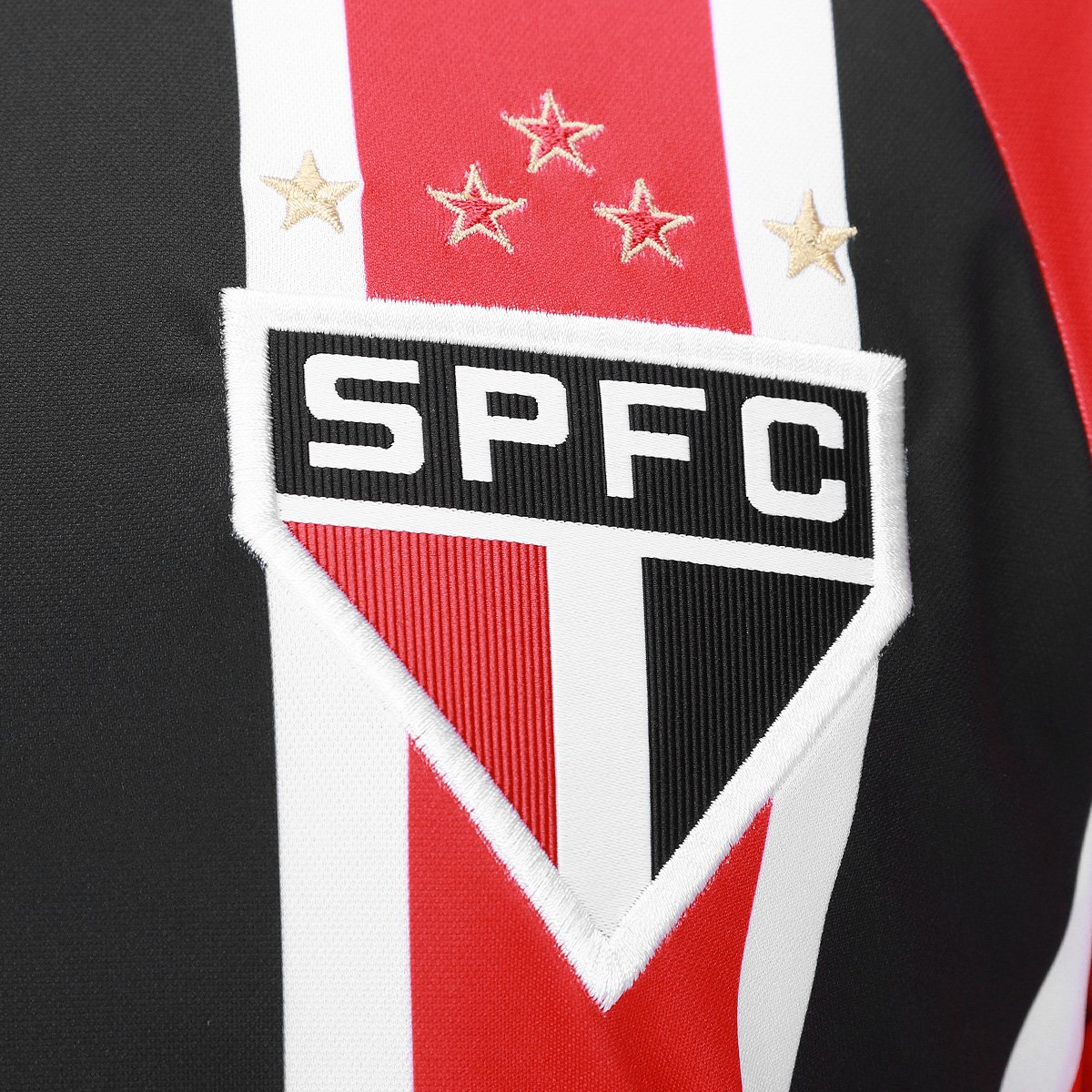 Miniatura Camisa São Paulo II 25/26 s/n Torcedor New Balance Masculina Vermelho+Branco - EGG
