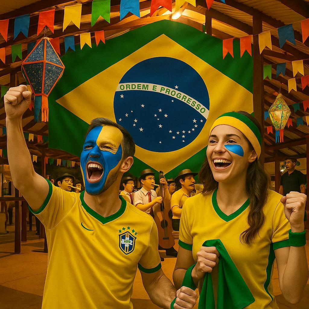 Miniatura Bandeira Brasil 3X2 M Campeonato Muldial Clubes Torcida Gol