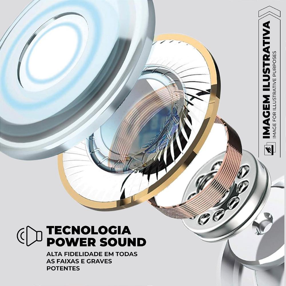 Earbuds - Fone de ouvido Fone de ouvido Dual Air Lightining MFI - Gshield