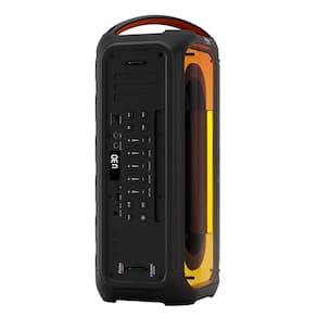 Miniatura Caixa de Som Amplificada Philco Ex Bass PCX6700 com Bluetooth, Entrada Guitarra e Microfone, Controle Remoto e Flash Light - 650W