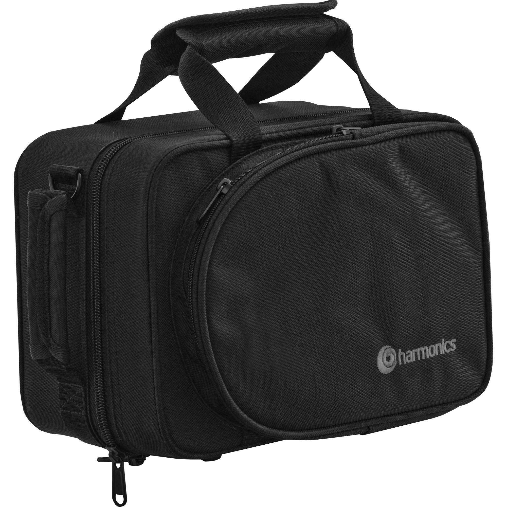 Miniatura Trompete Pocket Bb Hmt-500L Laqueado Harmonics Dourado Trompete - Harmonics