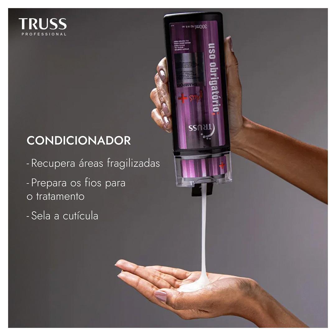 Miniatura Truss Uso Obrigatório Plus+ Kit 2 Shampoo E 1 Condicionador