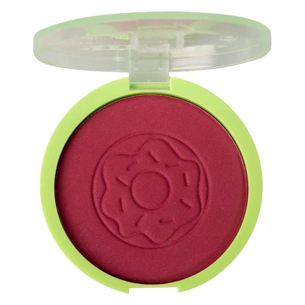 Miniatura Blush Compacto Melu Ruby Rose RR8715 Cor Grape 10g