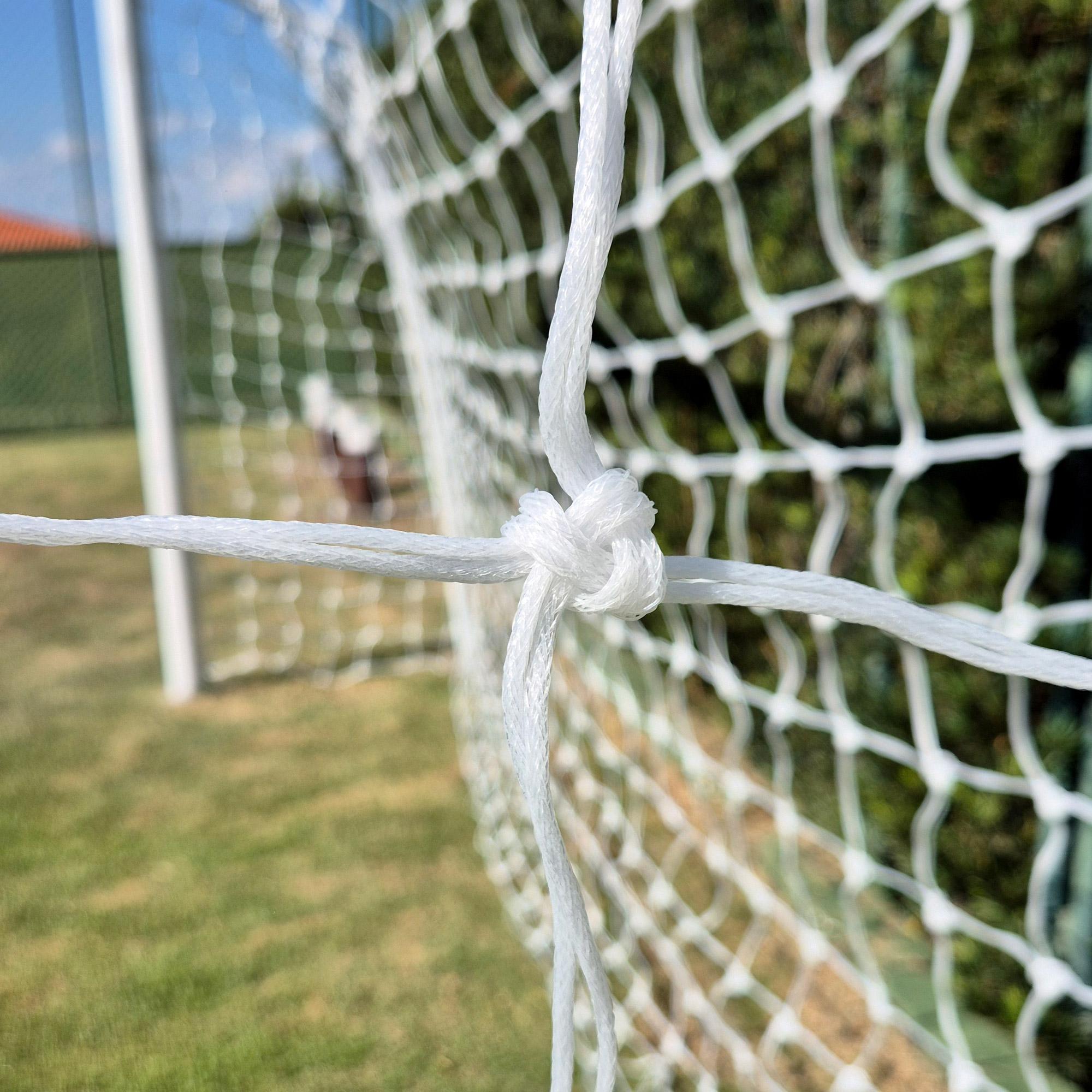 Par De Rede Para Trave De Gol Society Suiço 5Mts Fio 8 Nylon