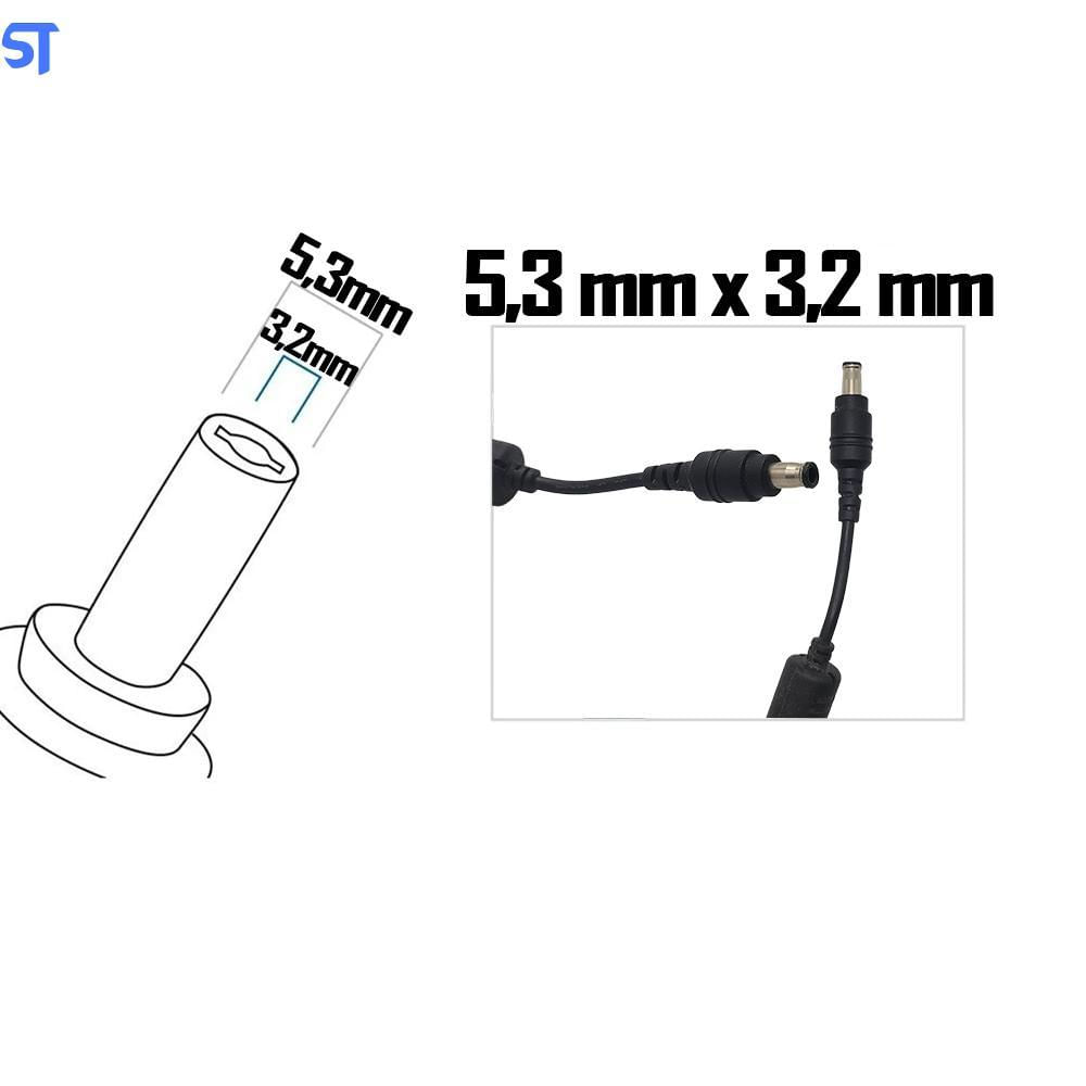 Miniatura Fonte De Alimentação Liteon 12V 2.5A 30W Pino 5,3Mm X 3,2Mm