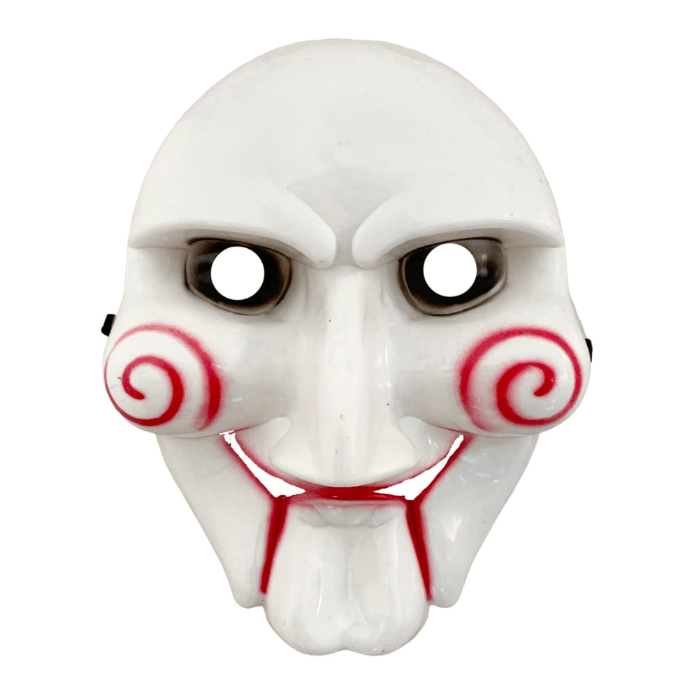 Miniatura Máscara De Terror Jig Saw Jogos Mortais Acessório Fantasia