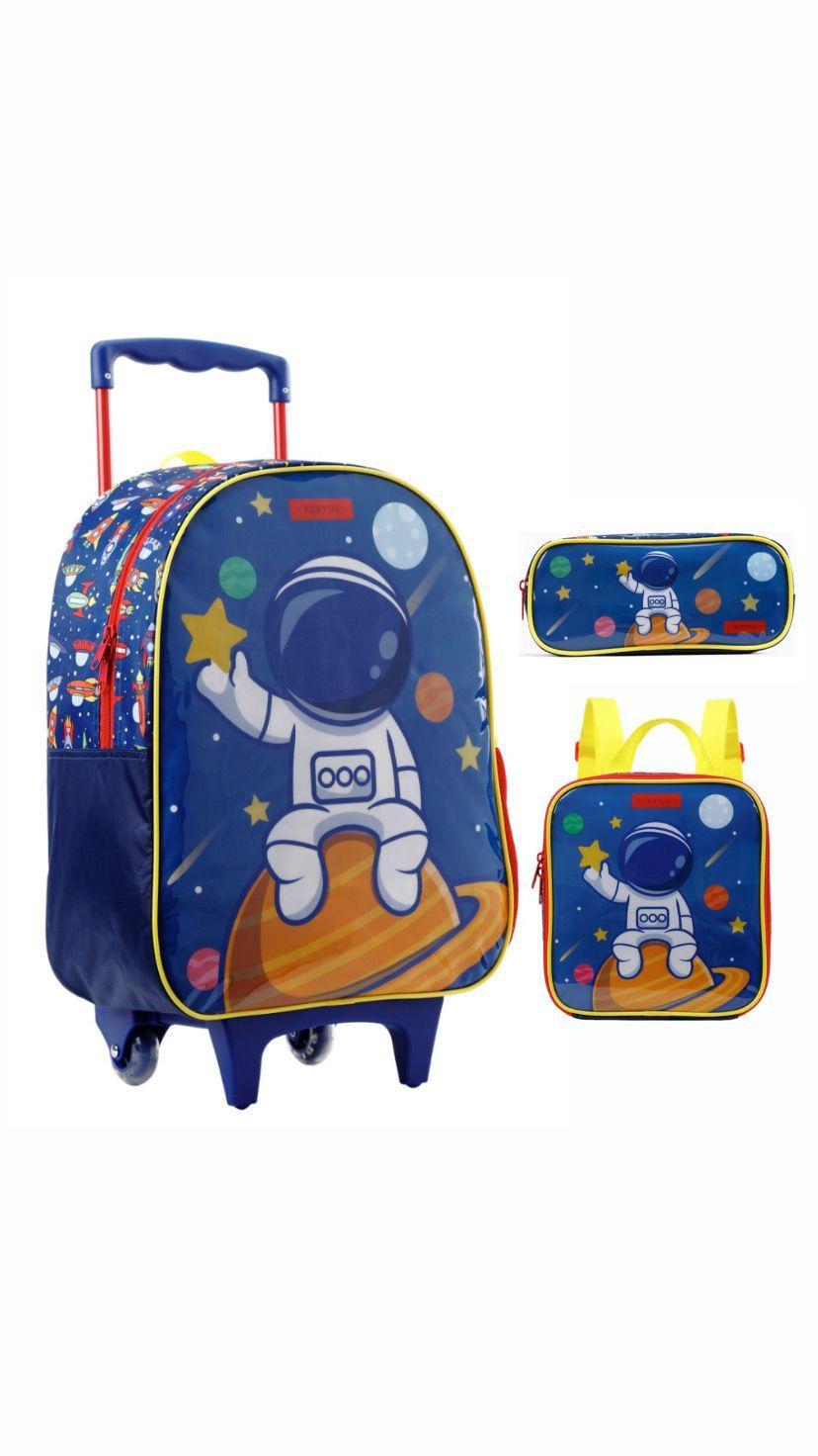 Miniatura Kit Astronauta Xeryus - Mochila + Lancheira + Estojo