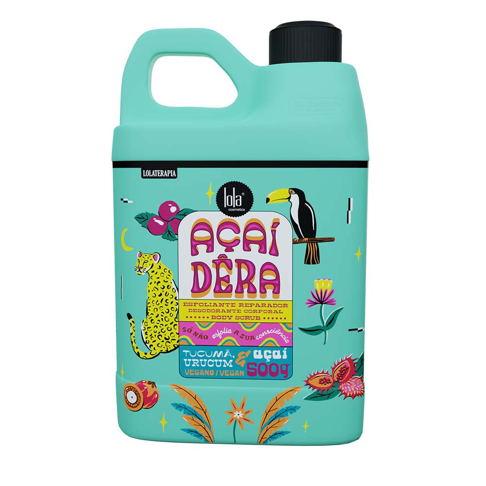 Miniatura Esfoliante Corporal Lola Cosmetics Açaídêra 500g