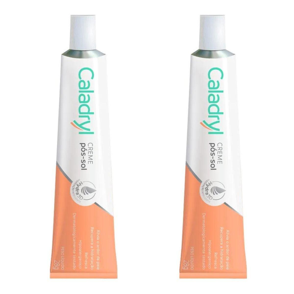 Miniatura Caladryl Pós-Sol Creme Bisnaga Com 28G - 02Un