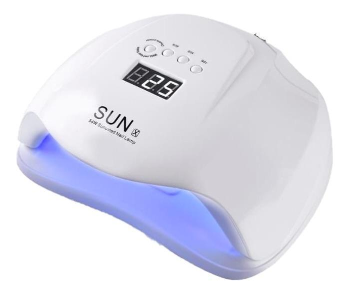 Miniatura Kit Unha Gel Completo Cabine Lixa Bivolt Alongamento