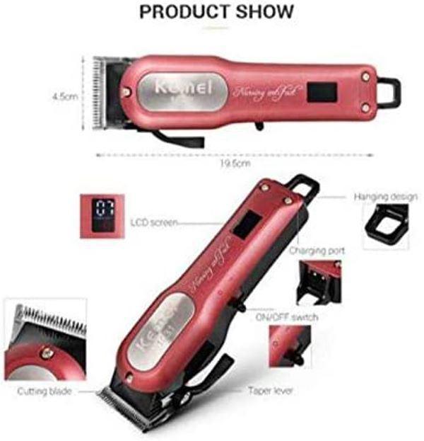 Kemei Km 1031 Maq Cortar Cabelo Chapinha Alisar Barba Cabelo