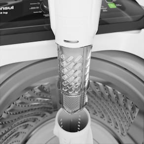 Lavadora de Roupas Consul CWN13AB 13kg com Modo Eco, Dosagem Econômica e Ciclo Rápido - Branca 220V
