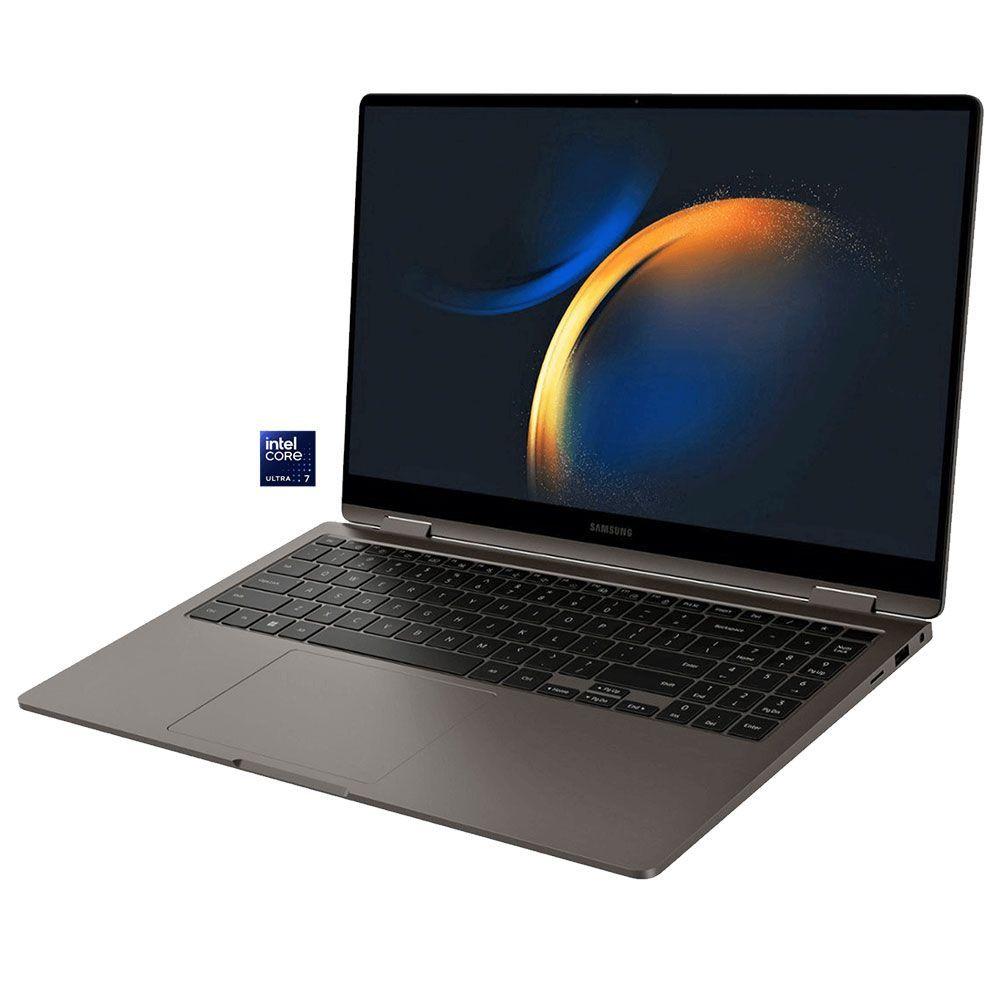 Miniatura Book5 360 Intel Core Ultra 7 256v Placa Arc 140v Tela 15.6' Amoled Ssd 512gb Nvme Ram 16gb Samsung