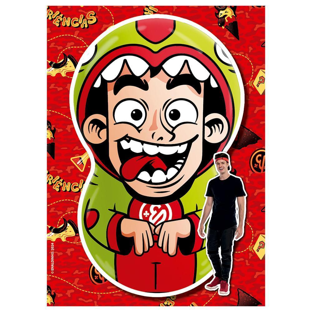 Miniatura Quebra-Cabeça 60 Peças Enaldinho Imagem Surpresa