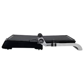 Grill Elétrico Black+Decker G1500G Gourmand Gris 1500W Abertura 180° Chapas Removíveis Antiaderente Inox 110V