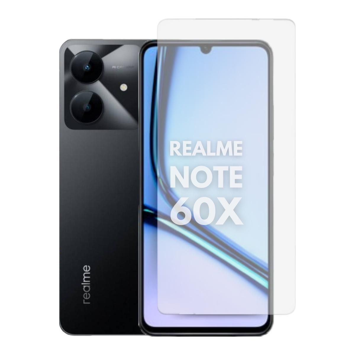 Miniatura Pelicula De Proteção De Vidro 3D Compatível Realme Note 60X