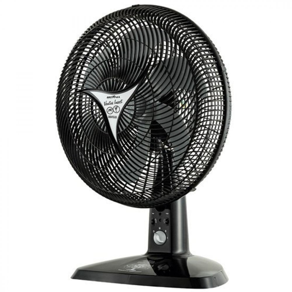Miniatura Ventilador Britânia Ventus Insect 3 Velocidades 126W Preto - 110V