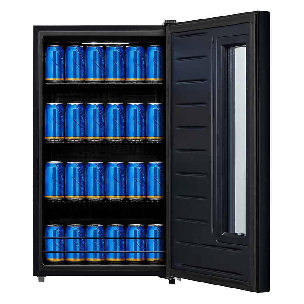 Miniatura Cervejeira Frost Free 82L Midea com Painel Touch MDRX150FGGDX Preto - 110V