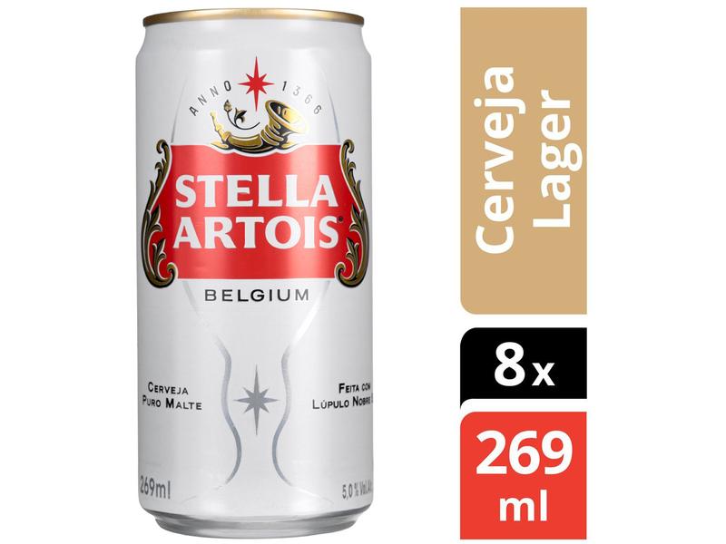 Miniatura Cerveja Stella Artois Puro Malte