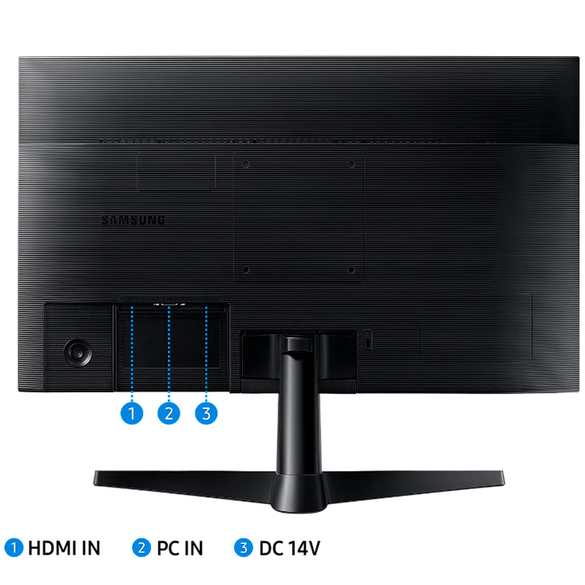 Miniatura Monitor Gamer Samsung T350, 27" Pol, Full HD, 75Hz, 5ms, HDMI/VGA, IPS - LF27T350